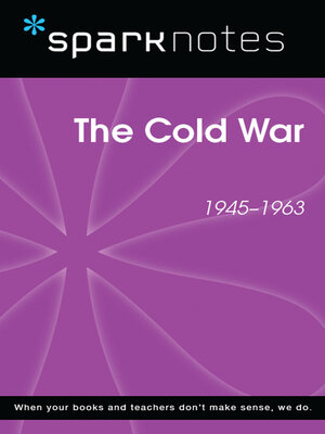 cover image of The Cold War (SparkNotes History Note)